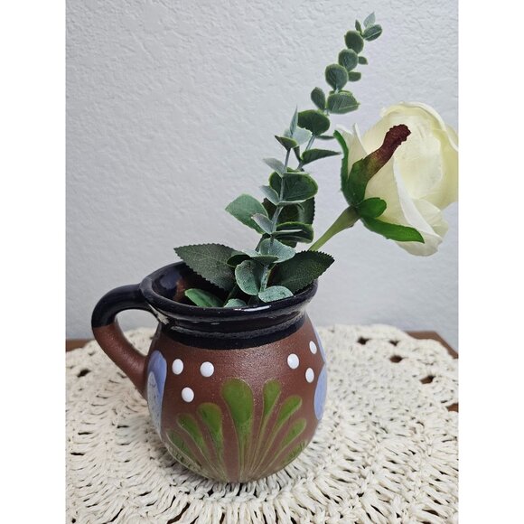 Other - Mexican Hand painted‎ Pottery Pitcher